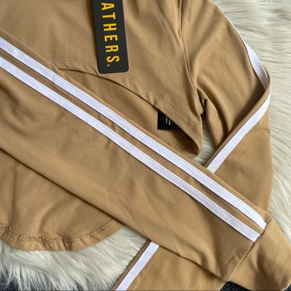 NWT ⭐️ Super Crop Track Hoodie Sz SMALL - Picture 5 of 7